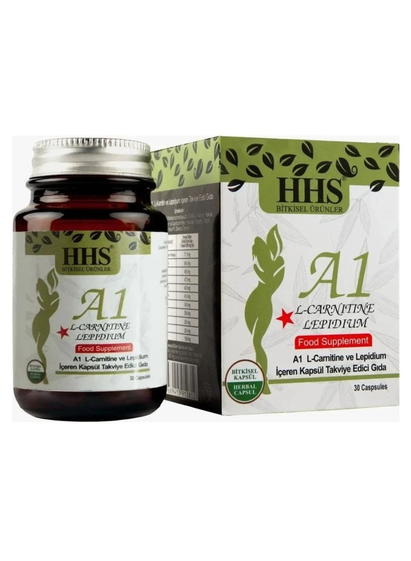 HHS A1 Herbal Dietary Supplement for Weight Loss 30 Caps  - Image 4