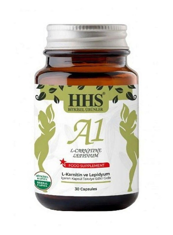 HHS A1 Herbal Dietary Supplement for Weight Loss 30 Caps  - Image 2