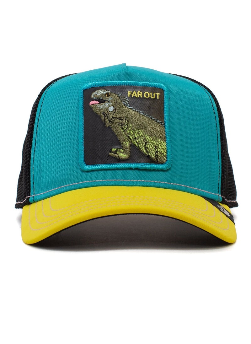 Goorin Bros. Goorin Bros Iguana Party  CAP in Teal & Black Color  - Image 1