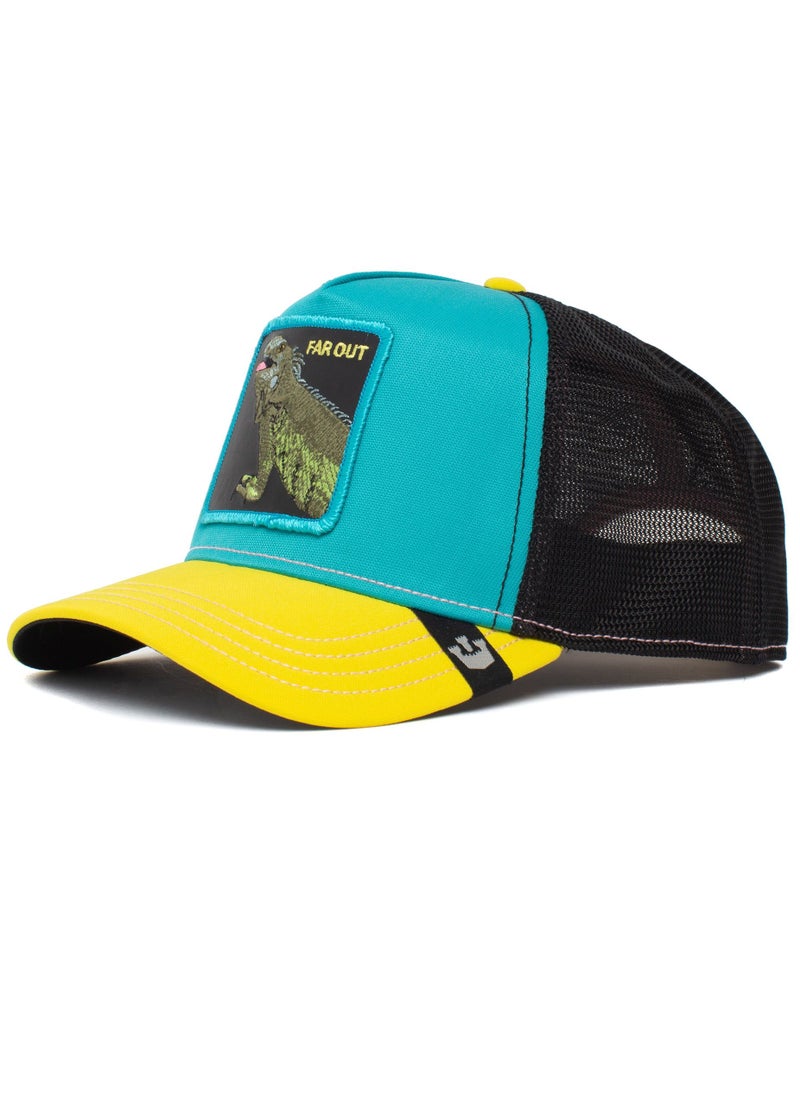 Goorin Bros. Goorin Bros Iguana Party  CAP in Teal & Black Color  - Image 2