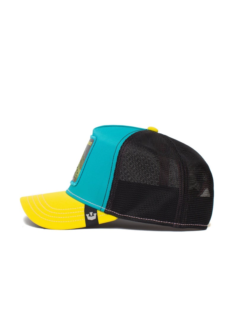 Goorin Bros. Goorin Bros Iguana Party  CAP in Teal & Black Color  - Image 3
