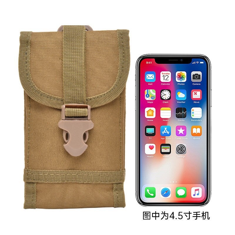 Boarding Mobile Phone Bag Sports Bag Outdoor Multifunctional Camouflage Mobile Phone Bag Tactical Small Waist Bag - Image 2