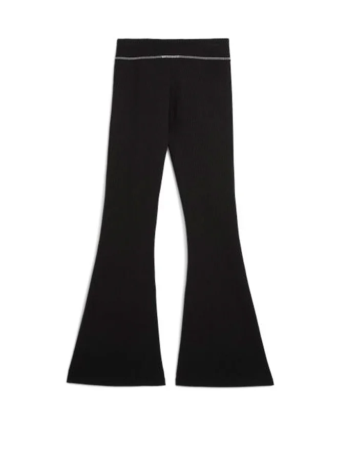 PUMA Dare To Textured Flared Leggings
