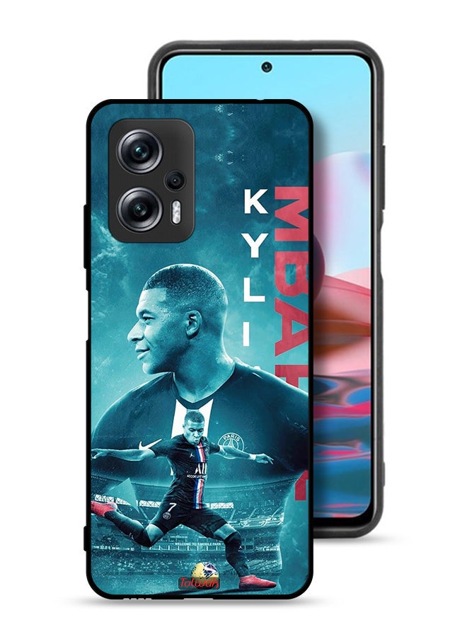 Tolwak Xiaomi Redmi Note 11T Pro 5G Protective Case Cover Mbappe Poster - Image 1