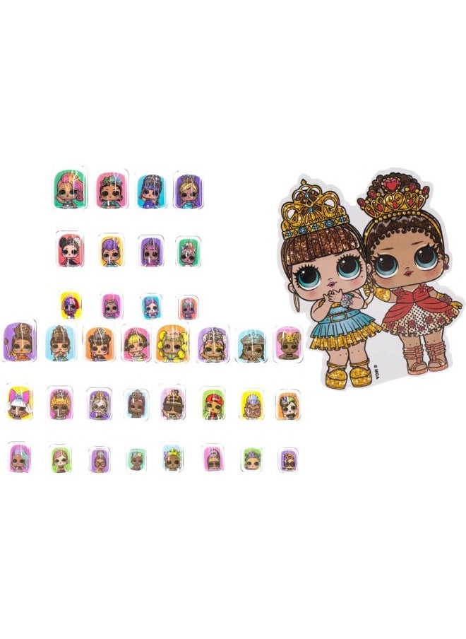 Lol Surpise Lol Surprise Press On Nails With File (36 Pieces)  - Image 2