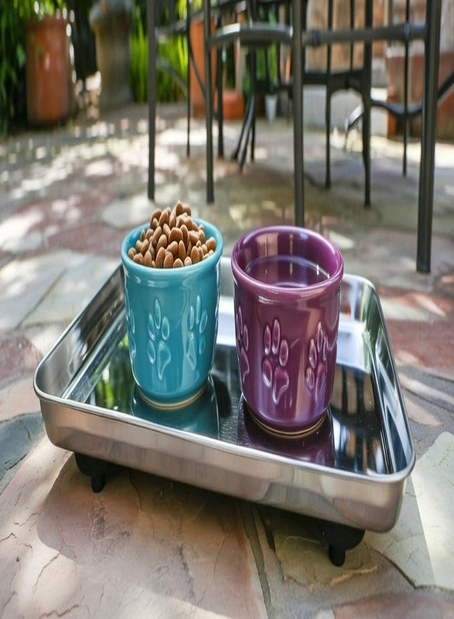 BugSnub Legs for Trays (4 Pack)- Waterless, Moat Free Cat and Dog Food Tray Legs for Crawling Pest Free Pet Food Feeding Station, Kitchen Sweets and Trash, Ant Free Platform Legs. - Image 4