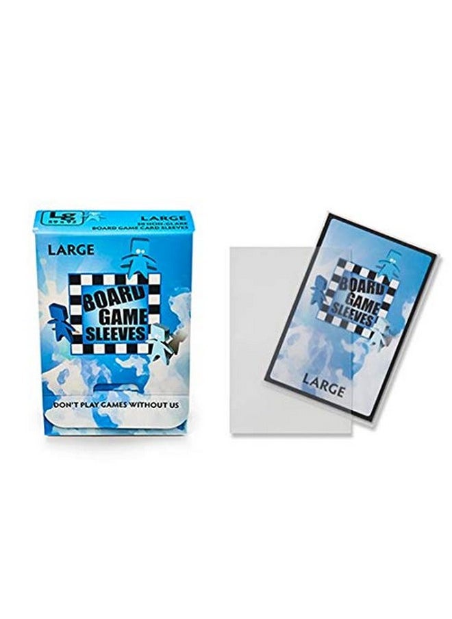 Arcane Tinmen - E Tinmen Nonglare Board Game Sleeves 50 Ct Large Size Card Sleeves Value Bundle - Image 1