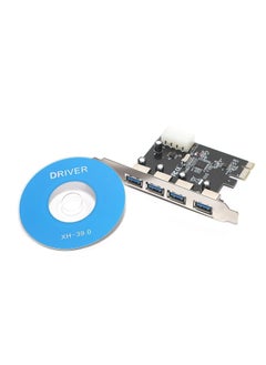 Generic 4 Port USB 3.0 PCI Card with 5V 4 Pin Power Connector up to 5Gbps  - Image 3