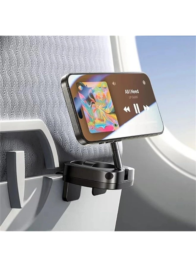 7MD Magnetic Phone Holder Stand, 360 Rotatable Mount, Strong Magnetic Grip, Hands Free Mobile Stand, Universal Compatible Holder, Adjustable Foldable Design, Premium Zinc Alloy Durable Build - Image 2