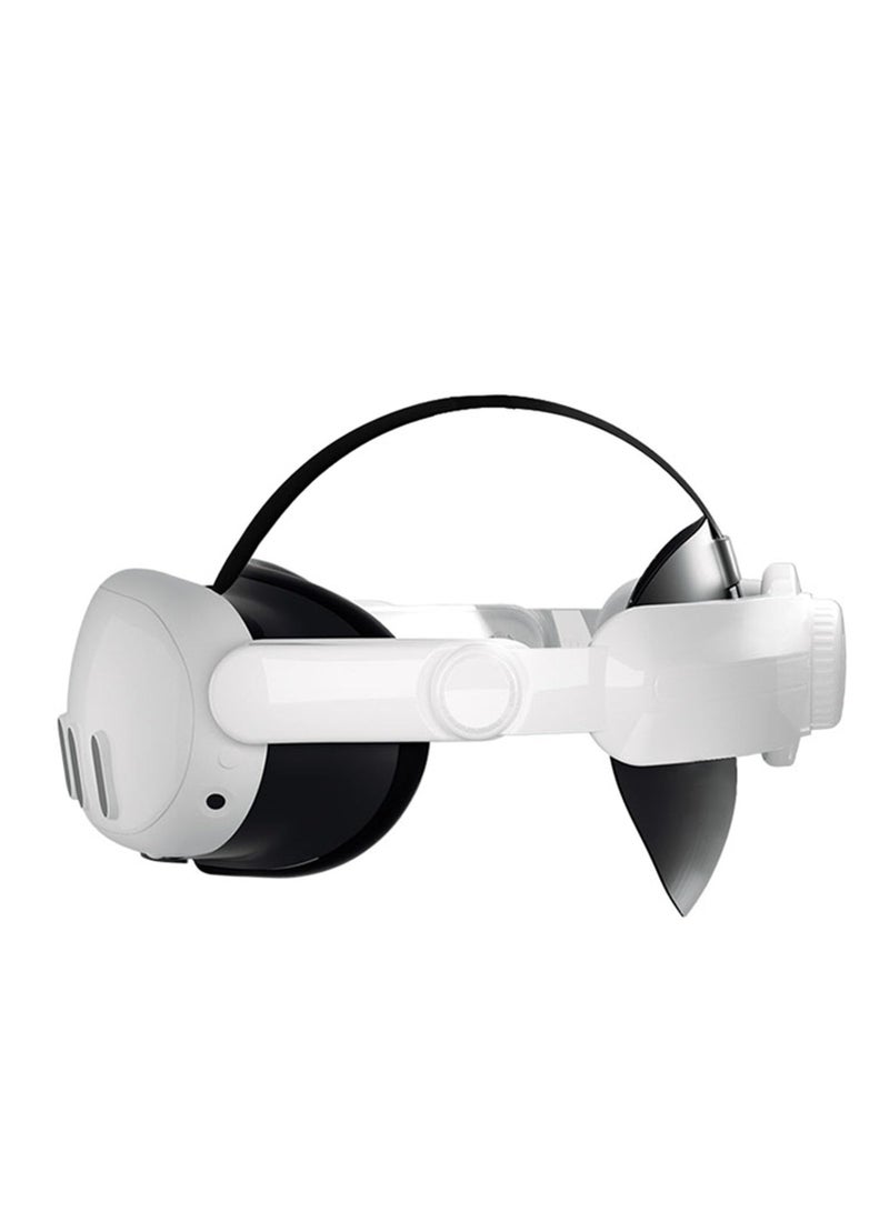 Comfort-Head-Strap Compatible with Oculus Quest 3 Replacement For Mate-Quest 3 Strap Super Soft And Skin Friendly PU Surface Adjustable Enhanced Support And Comfort in VR Headset  - Image 4