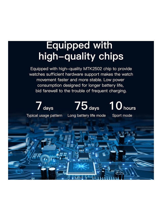 نيبمينينت ساعة ذكية بالبلوتوث وردي - Image 2