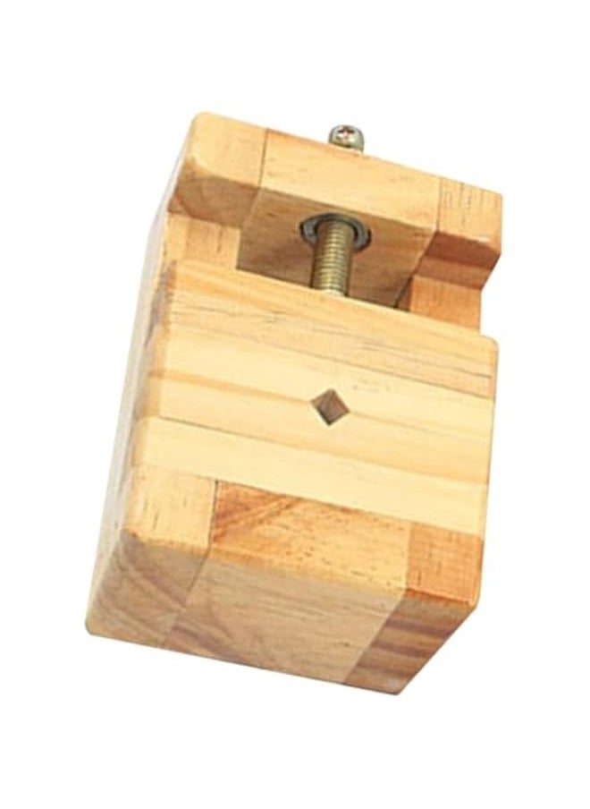 Generic Pine Seal Engraving Bed Wood Vice Clamps Seal Tool Small Vise Professional Seal Clamp Stone Carving Tools Jigs Show Engraved Seal Clamp Medium and Small Metal Woodworking Table  - Image 1