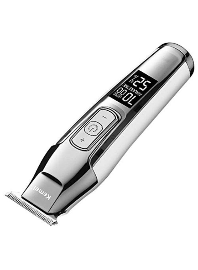 كيم مكينة قص الشعر الكهربائية الاحترافية للرجال من كيميي، مزودة بشاشة LCD، لاسلكية، قابلة لإعادة الشحن عبر USB، للحلاقة بالرصاص. - Image 2