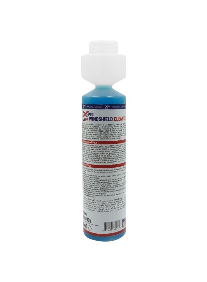 Xpro X-PRO 99 Windshield Cleaner 250ml X99-902 Car Glass Cleaner Liquid for Windshield, Mirror and Window Cleaning, Removes Oil Film Water Stains Dust Bug Marks and Road Dirt for Clear Driving Visibility - Image 5