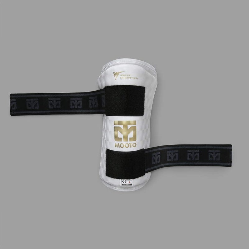 Mooto Korea Taekwondo Extera S2 Forearm Protector Guard a Pair WT Logo Training Match Gym School Academy (Medium(Length 25cm or 0.82 ft)) - Image 4