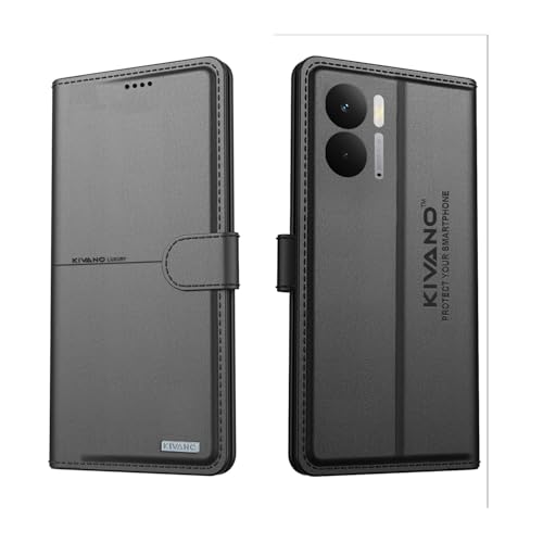 KIVANO® Compatible with Realme P3 5G Flip Cover | Leather Finish | Inside Pockets & Inbuilt Stand | Shockproof Wallet Style Magnetic Closure Back Cover Case - Image 1