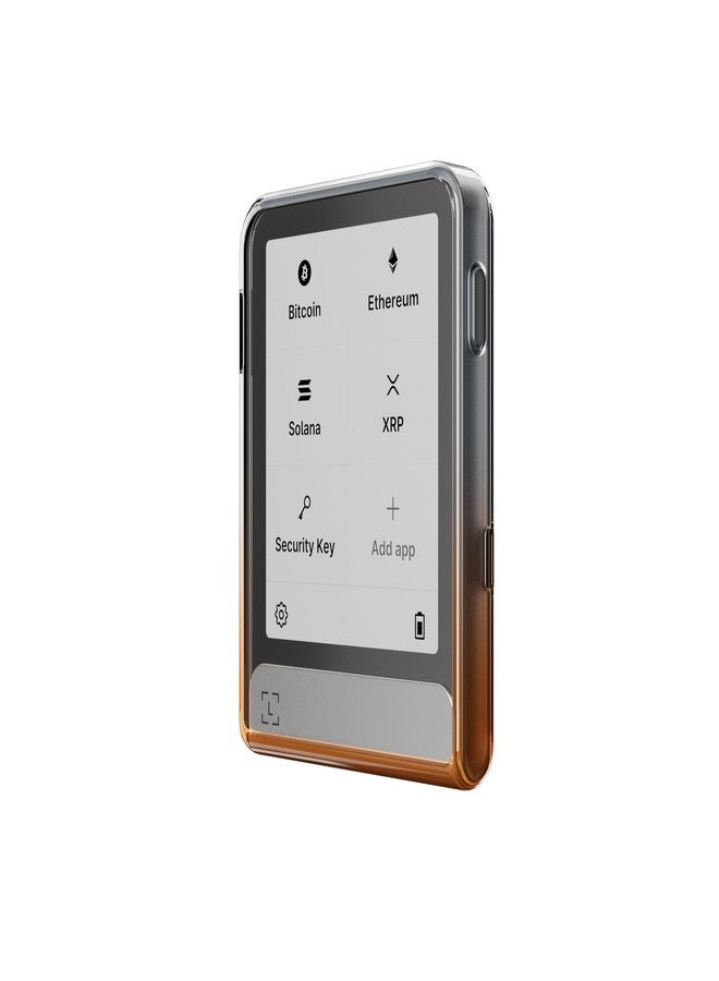 Ledger Flex Protective Case - protection for touchscreen crypto wallets - BTC Orange - Image 2