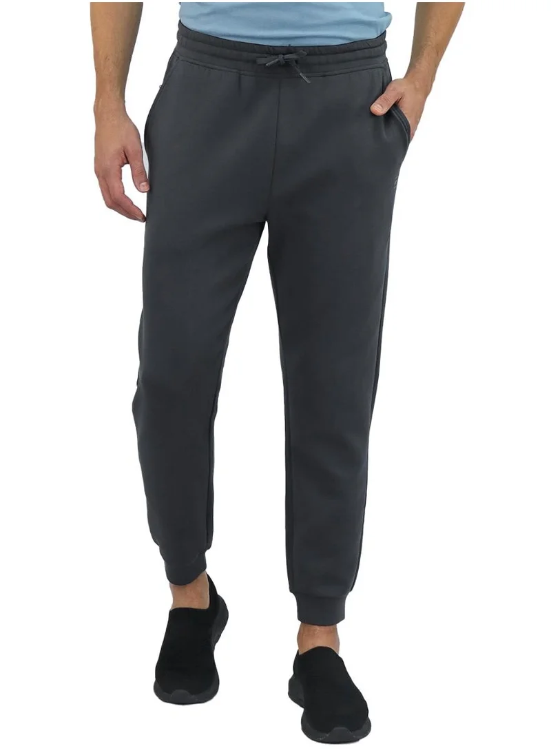 GIORDANO Interlock Midrise Joggers - Grey