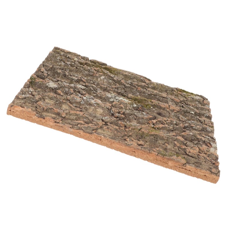 Natural Cork Bark Reptile Decor Gecko Habitat Climbing Mat Turtle Tank Background - Image 2