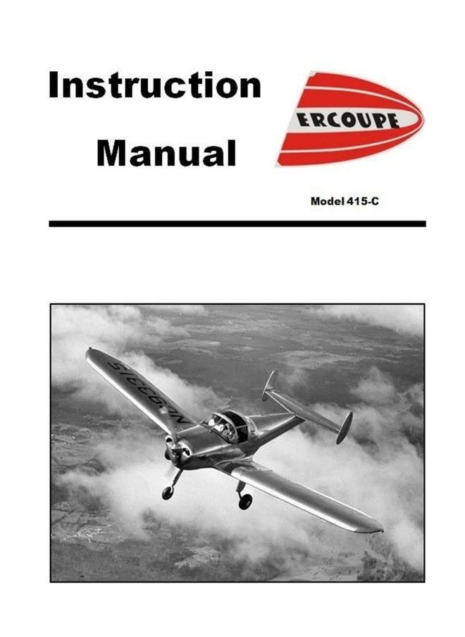 Ercoupe Instruction Manual  - Image 1