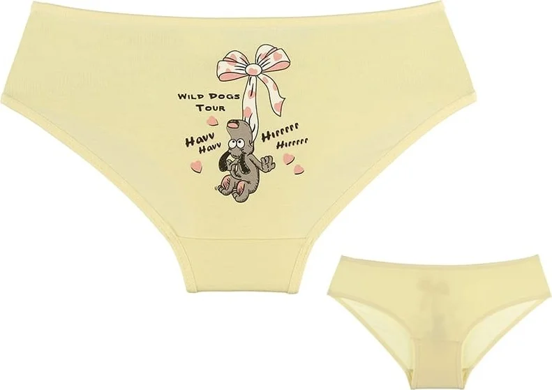 دونيلا 10 Pcs Colored Dog Printed Girl's Panties - 415037