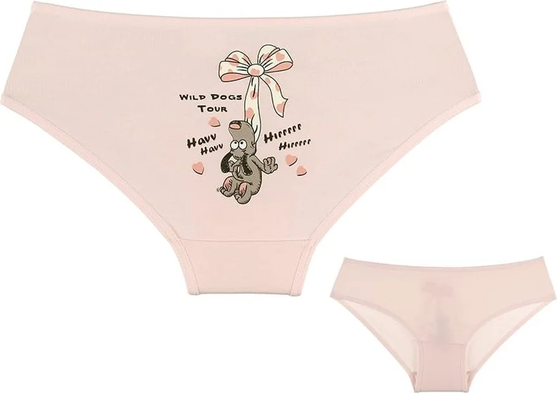 دونيلا 10 Pcs Colored Dog Printed Girl's Panties - 415037