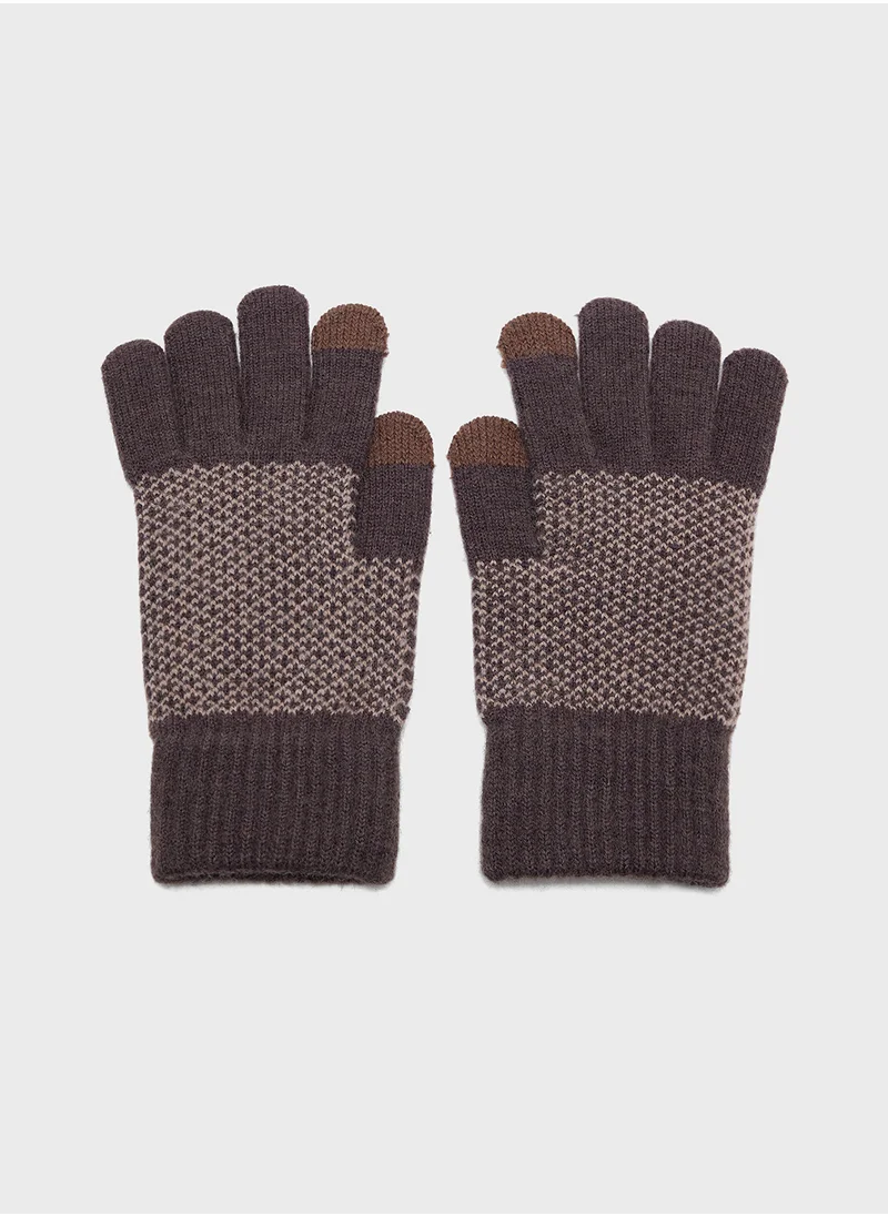 روبرت وود Knitted Gloves