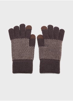 Robert Wood Knitted Gloves  - Image 2