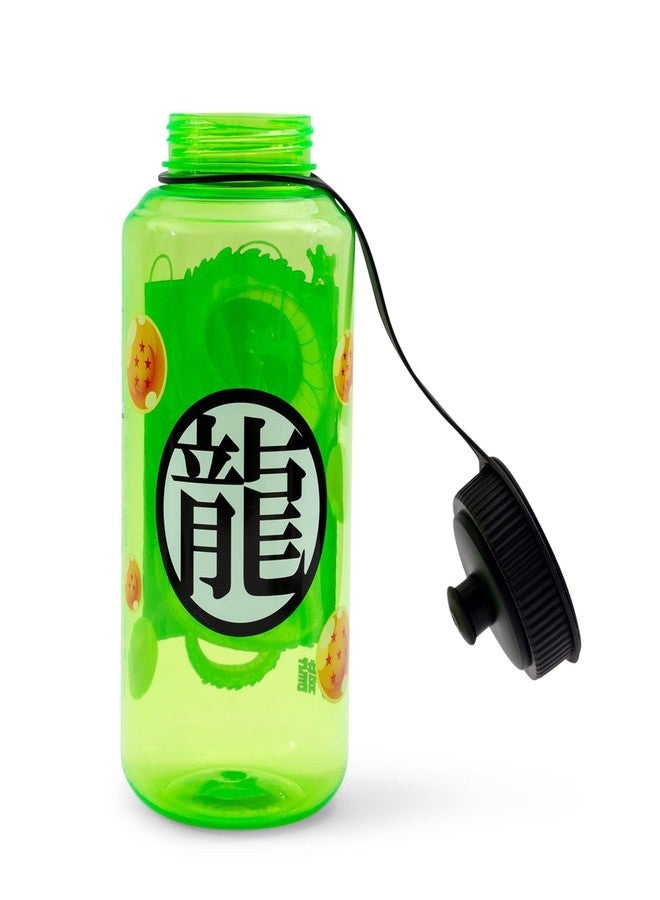 JUST FUNKY Dragon Ball Z Shenron Plastic Water Bottle With Spill-Resistant Sports Cap Lid | Holds 32 Ounces - Image 3