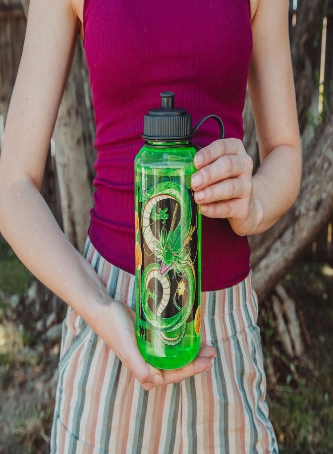 JUST FUNKY Dragon Ball Z Shenron Plastic Water Bottle With Spill-Resistant Sports Cap Lid | Holds 32 Ounces - Image 5