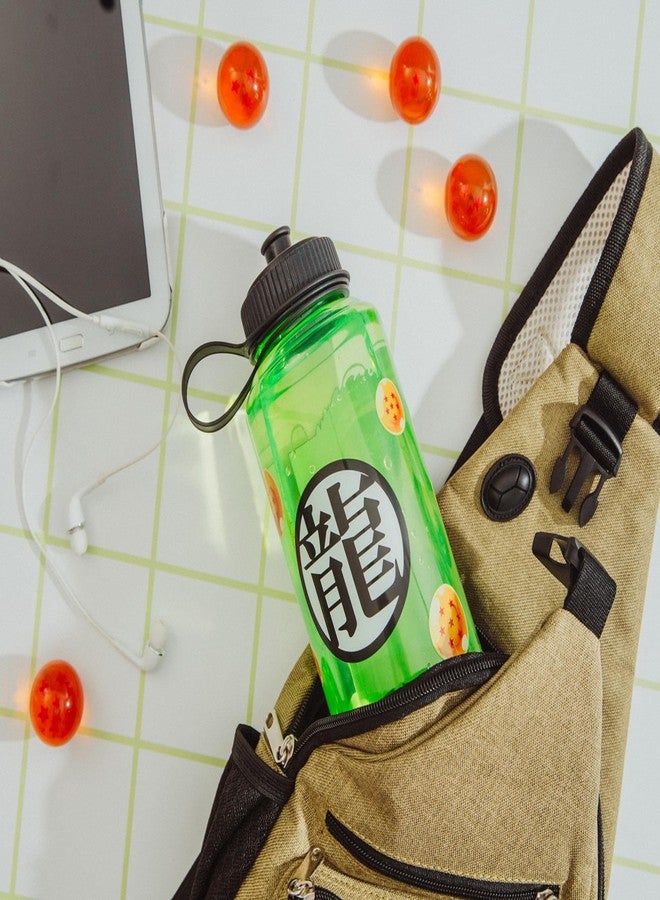 JUST FUNKY Dragon Ball Z Shenron Plastic Water Bottle With Spill-Resistant Sports Cap Lid | Holds 32 Ounces - Image 4