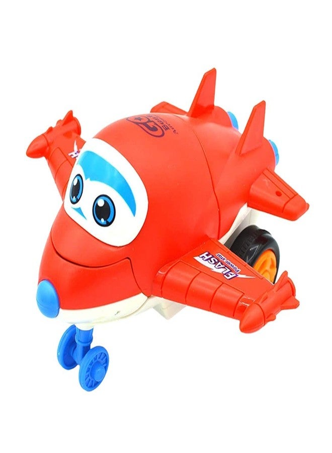 KARTUNBOX Cartoon Plane Toy for Kids | Pack of 3 Multicolor Airplane Toys | Friction Powered Cute Cartoon Aircraft Set | Durable Plastic Planes for Boys u0026 Girls | Fun Indoor/Outdoor Play - Image 2
