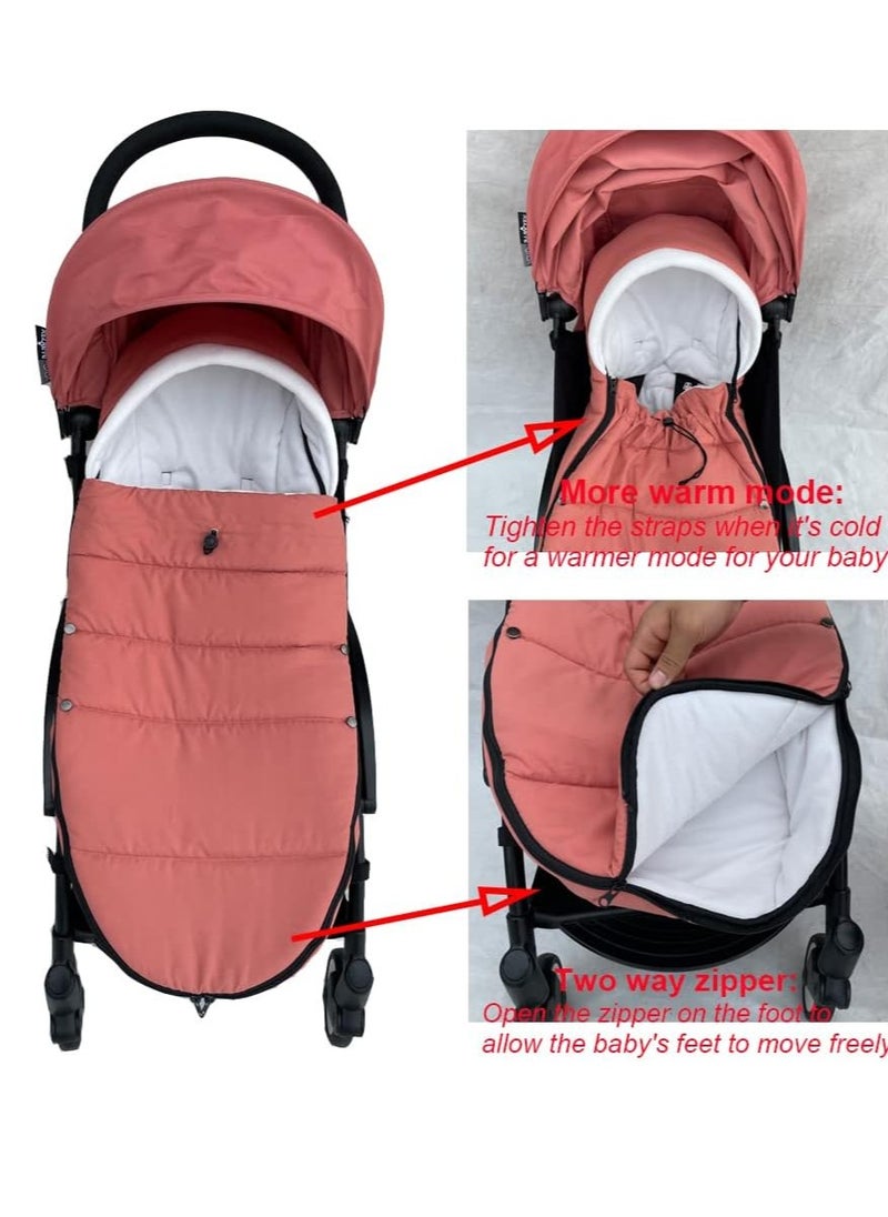 Gonice Universal Stroller Footmuff, Winter Sleeping Bag, Stroller Accessories Compatible  - Image 3