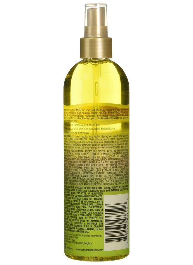 African Pride African Pride Braid Sheen Extra Spray, 12 Ounce  - Image 2