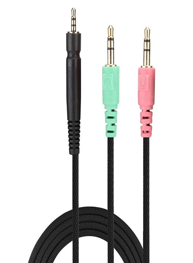 Naroote Gaming Headphone Cable Replacement Audio Upgrade Cable Headphone Wire Compatible with G4ME ONE/PC 373D / PC37X GSP350 / 500/600 (PC Version) - Image 1