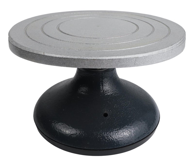 Falling In Art 7 Inch Pottery Wheel for Adults Heavy Duty Metal Pottery Decorating Banding Wheel