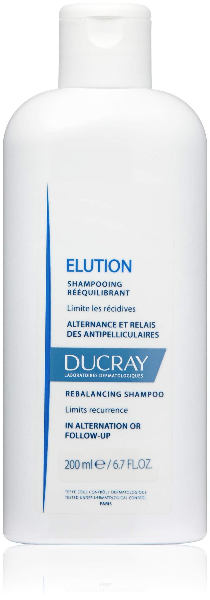 Ducray Elution Rebalancing Shampoo, 6.7 Fl Oz - Image 1
