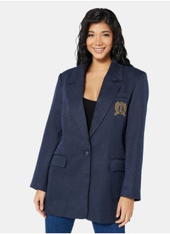 Crest Oversized Fit Blazer
