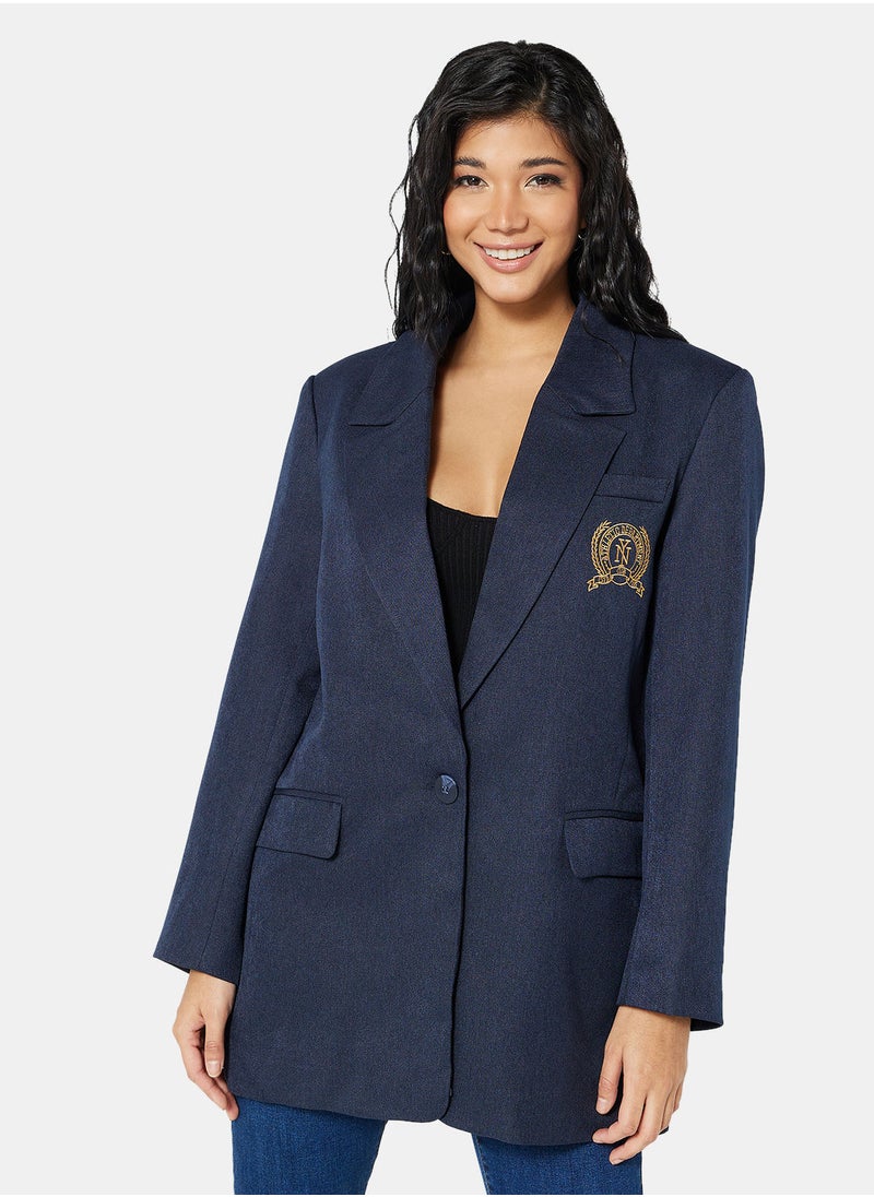 ONLY - Crest Oversized Fit Blazer - Image 1