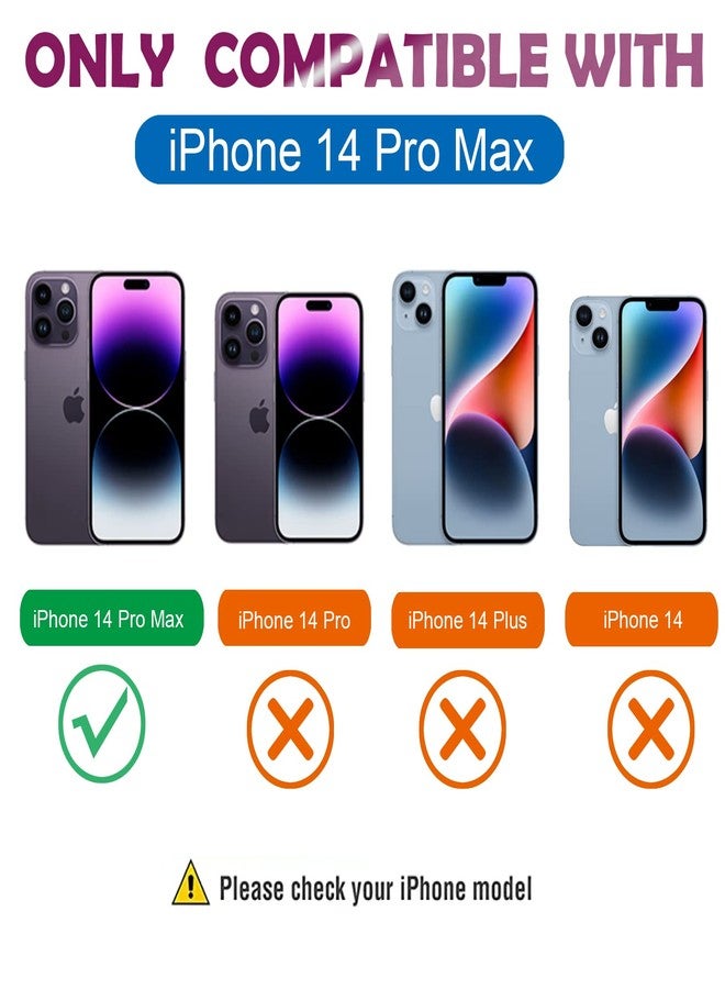 MGQILING جراب MGQILING متوافق مع آيفون 14 برو ماكس - 6.7 بوصة، جراب هاتف أنيق بنمط منسوج ثلاثي الأبعاد، جراب مطبوع بنمط شبكي للنساء والفتيات، غطاء خلفي واقي للكاميرا من السيليكون الناعم المقاوم للصدمات - وردي فاقع - Image 5