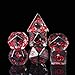 Cusdie 7Die Dice DND Polyhedral Dice Set Filled with Animal for Halloween Role Playing Game DD DiceBat - Image 4