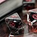 Cusdie 7Die Dice DND Polyhedral Dice Set Filled with Animal for Halloween Role Playing Game DD DiceBat - Image 2