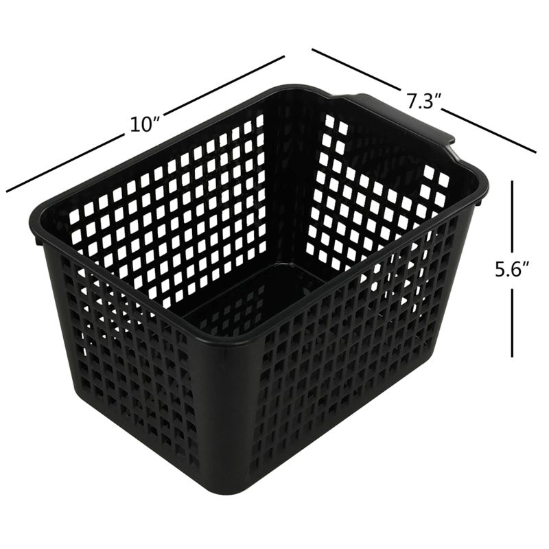 Vababa 6-Pack Plastic Storage Basket, Storage Bins for Pantry - Image 3