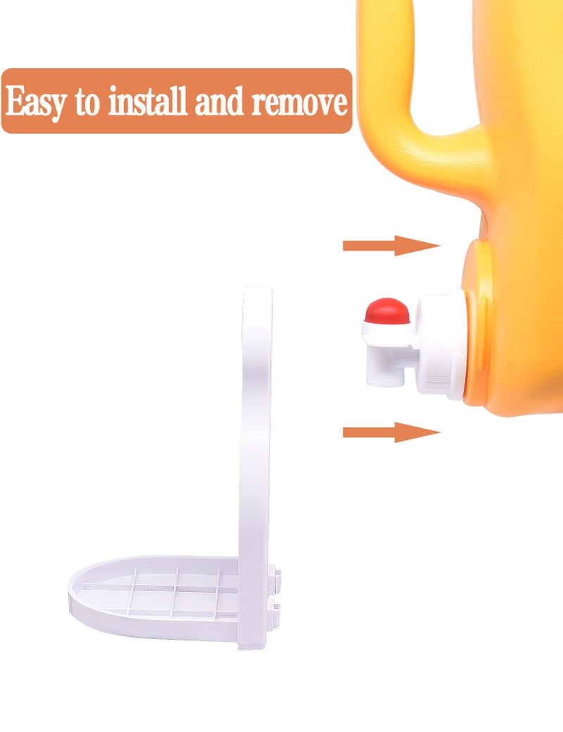 KTCEFE Laundry Detergent Cup Holder, Detergent Drip Catcher, Fabric Softener Liquid Tray Dispenser Organizer Drip Catcher, Laundry Accessories, Keep Laundry Room Tidy (2 Pack) - Image 5