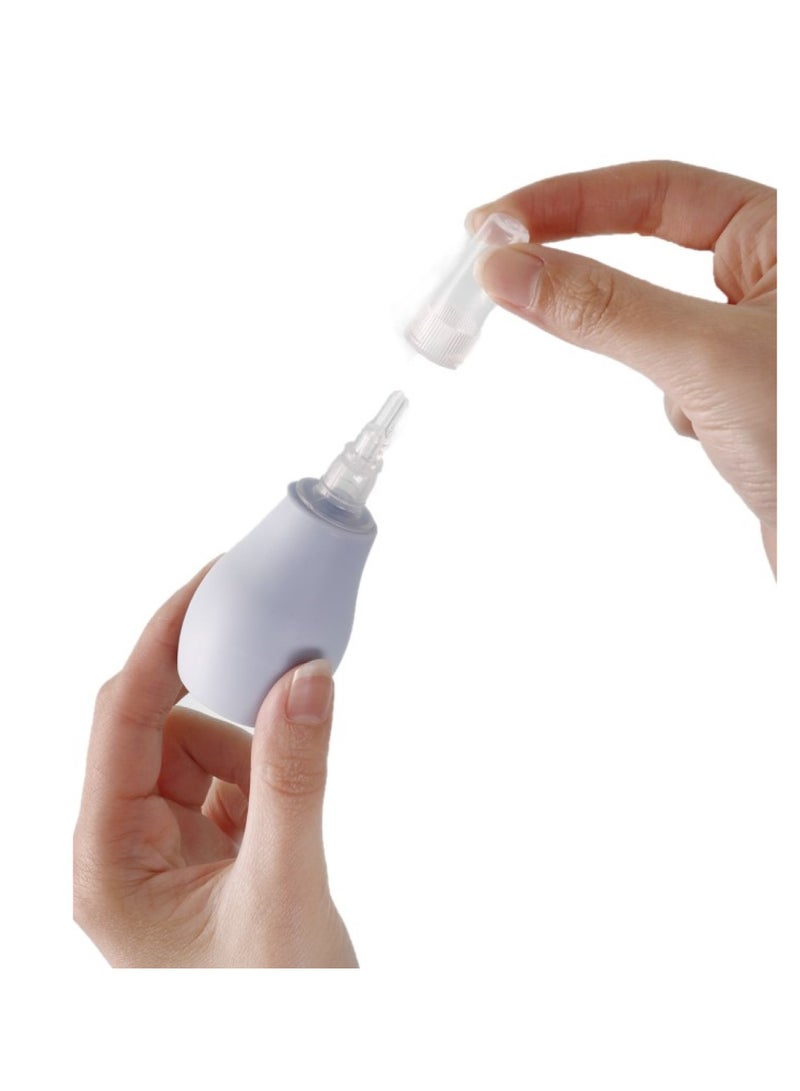 Baby Nose Cleaner Nasal Aspirator & Powder Case With Puff