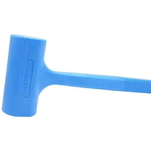 OX Tools Pro Dead Blow Mallet, 5-pound with Steel Shot, Non-marring rubber coating & anti-slip grip OX-P085280 - Image 5