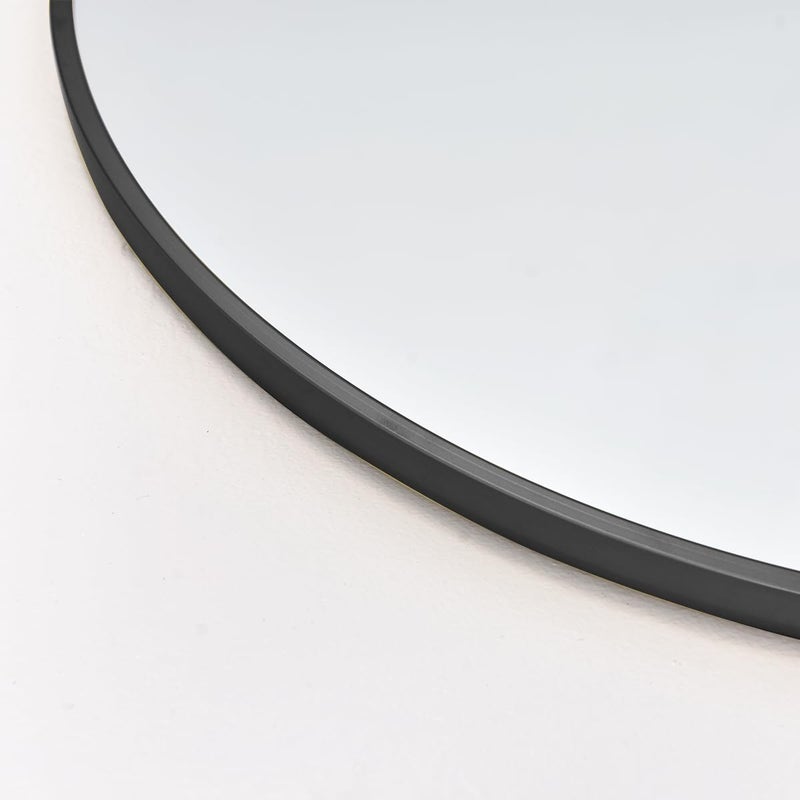 AyeWish Arched Mirror - Full Length, Standing or Wall Mounted, 58"18", Aluminum Frame - Black - Image 5