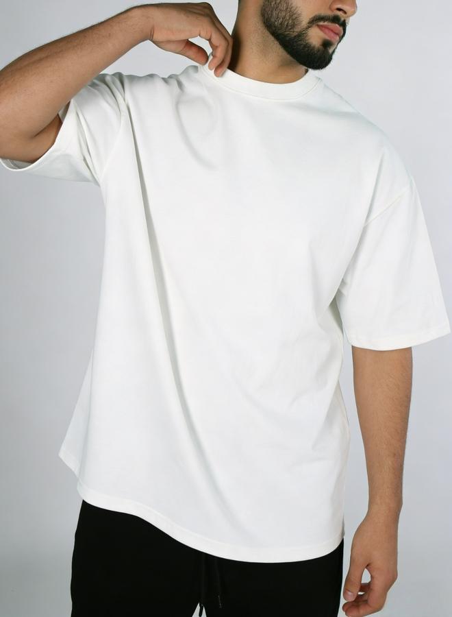 Take Two Men White Crew Neck Short Sleeve T-Shirt - Image 2