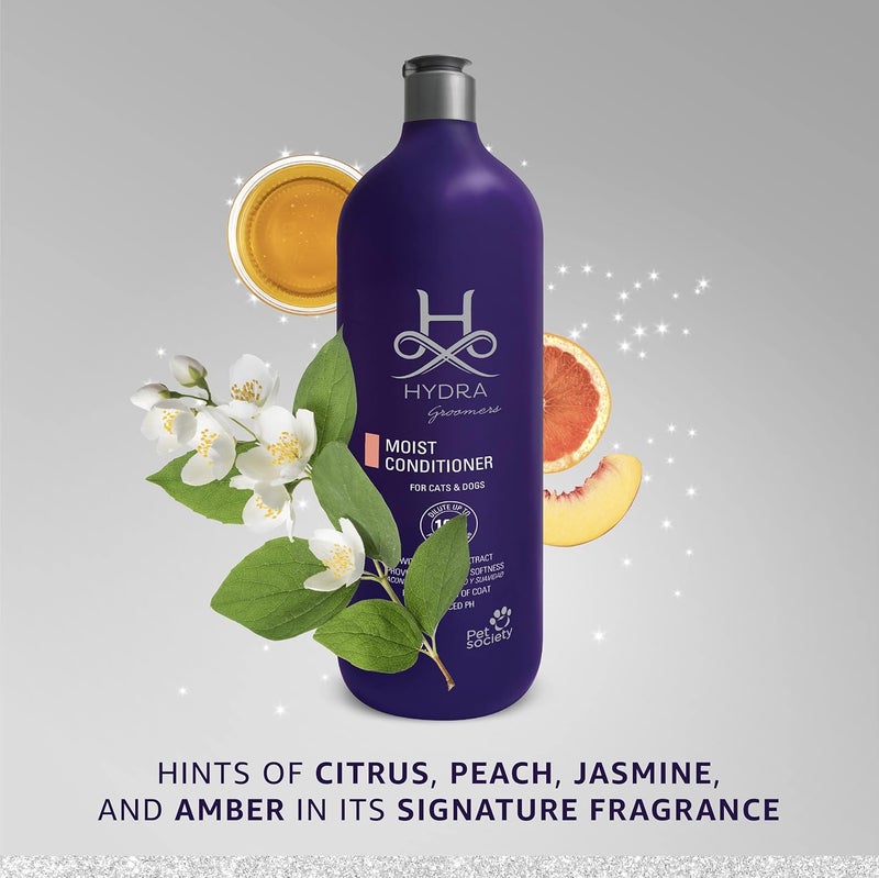 hydra Groomer's Moisturizing Conditioner for Pets Ultra-Hydrating Formula Assists in Promoting Healthy Coat Growth Enhances Natural Shine and Removes Dead Undercoat, 1 Liters - Image 3