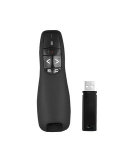 Generic 2.4GHz Wireless USB Powerpoint Presentation PPT Flip Pen Pointer Clicker Presenter with Built-in Reciver Red Light Remote Control for Teacher Lecturer Professor Scholar  - Image 1